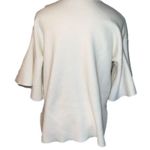 Sunday in Brooklyn  White Mock Neck Bell Sleeve Sweater Size XS, fits like S/M Photo 2