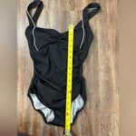 Speedo  Black One Piece Swimsuit 6 Summer Vacation Beach Outdoor Activewear Photo 3