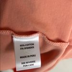 Spartina 449  Selena Sleeveless Coral Half Zip Embroidered Dress Size Small Photo 9