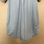Universal Threads Universal Thread Women's Short Sleeve Shirtdress NWT FLAWS Light Wash  Sz Medium Photo 7