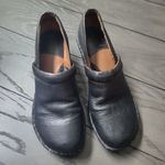 Björndal Bjorndal Melissa Black Leather Wedge Clogs Heels shoes Women’s US 8.5 Photo 1