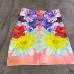 Nasty Gal  Bright Colorful Floral Skirt Size M Photo 1