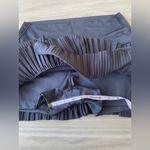 Lucky in Love Navy Tiered Mini Skirt Blue Size L Photo 6