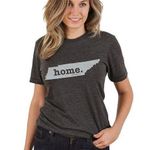 Tennessee Home T Shirt Gray Short Sleeved | M Size M Photo 0