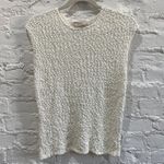 Loft Open Weave White Textured Top Photo 2