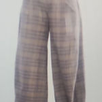 Free People Plaid Regan Barrel Trousers Size 12 Photo 0