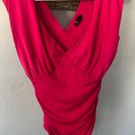 EXPRESS Body Contour High Compression Thong V-Neck Bodysuit Photo 0