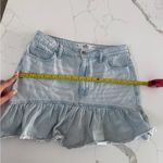 Hollister  Blue Ruffled Mini Skirt - size 11 Photo 6
