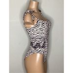 Anthropologie New. WET from L.A. zebra swimsuit.  small. Retails $148 Photo 4