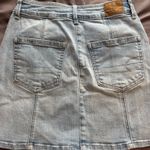 American Eagle Denim light wash skirt Photo 2