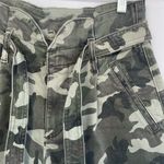 DL1961  Premium Denim Camile Belted Paper Bag Shorts Camo Women's Camo Size 26 Photo 11