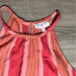 Lou & grey Shift Dress Size XS Striped Pink Summer Mini Flowy Beach Boho Cotton Photo 5