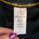 Disney Walt World Women XS Black Gold Castle Crewneck Sweatshirt Long Sleeve Photo 5