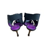 Sergio Rossi  Women's Black Strappy Stretch Heels Size 8/39 - SKU 1920 Photo 3