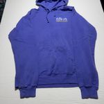 Pebble Beach Distressed Purple Hoodie Pullover Comfort Wash size Med Photo 2