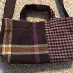 Madewell mini crossbody tote in mixed plaid Photo 13