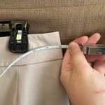 Calvin Klein NWT  Women's Petite Lux Straight Skirt Size 6p Khaki Photo 4