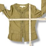 J.Crew Chino Braided Trim Twill Utility Blazer Jacket Tan 4 Photo 10