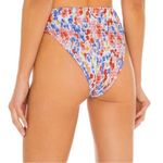l*space NEW L* Bikini Bottoms Small Barlette Bitsy Forever Floral High Waist NWOT Photo 1