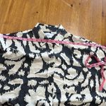 The wolf Gang Black and White Women's Button Down Shirt Size L Photo 10