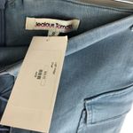 Jealous Tomato  Mini Skirt Denim Lace Up Cargo Pockets Light Wash Size S Photo 2