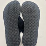 Sanuk  Black Yoga Mat Sling Back Flip Flops Beach Comfort Sandals Women’s Size 9 Photo 3