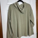 Free People Movement Size Small Hot Shot Hooded Layer Green Hoodie Oversize Photo 3
