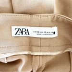 ZARA  Pants Womens Mid-Rise Françoise Culottes Cropped Office Career Brown‎ XS Photo 5