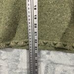 Woolrich Vintage  Willow Heather Green Quarter-Zip Pullover Mock Neck Sweater Photo 10