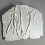 Eileen Fisher  Vest Womens S Linen Cotton Sleeveless Open Front Drape Cardigan Photo 3