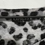 EXPRESS Black Leopard Pullover Sweater Top Size Small Photo 1