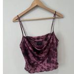 Urban Outfitters  Out From Under Cowl Neck Cropped Cami size Medium Tie Dye Photo 1