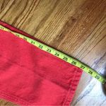 Land’s End Red Mom Jeans Size 10 Photo 4