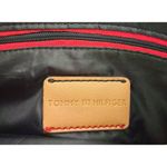 Tommy Hilfiger  Bag Womens Size Crossbody Red Adjustable Strap‎ Goldtone Logo Photo 5