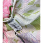 Vintage Komar‎ Petal Nightgown Robe Peignoir Floral Lightweight USA Size Small Tan Photo 3