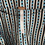 Free People Mix N Match Mixed Print Top V-Neck Crop Boho in Black Combo Size M Photo 7