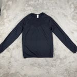 Fabletics  Long Sleeve‎ Top Athletic Activewear Workout Pullover Black M Photo 1