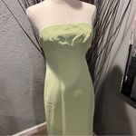 Beginning Boutique 🌺NWT BEGINNINGS BOUTIQUE LENORA GREEN STRAPLESS DRESS SIZE 2🌺 Photo 2