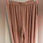 Skies Are Blue NWT  Glitter Shimmer Rose Gold Pants Photo 9
