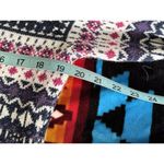 Croft & Barrow Black/Purple V Neck Sweater Long Sleeve Size Large Ribbed Photo 6