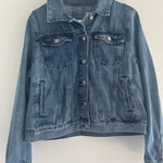 7 For All Mankind Seven Jeans Denim Jacket‎ Womens Size XL Jean Classic Preppy Capsule Ranch Chore Photo 0