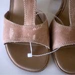 Lucky Brand Women’s Sabeni T Strap Tan Sandals Block Heel Shoes SZ 9.5 Photo 5