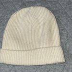 Torrid Beanie Hat Ribbed Foldover Ivory Off White Winter Warm Ski Knit Cap Photo 1
