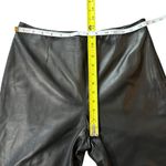 Dana Buchman  Black 100% Lambskin Leather Pants High Rise Straight Leg Womens 6 Photo 4