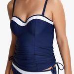 Panache Women's Swim Anya Cruise Bra Sized Molded Bandeau Tankini Top 32G Photo 0