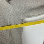 Kuhl  size small cream quilted long sleeve pullover sweater outdoor cabin turtle Photo 4
