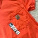 Carhartt  Bright Orange Pocket Tee Size XS Photo 2
