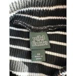 Wild Fable  Black White Striped Midi Dress with Thigh Slit Size XS Photo 2