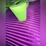 Y2K Lime Green Polo Wedge Sandals Size 7.5 Photo 2