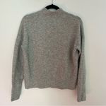 Magaschoni  Grey Wool Blend MockNeck Sweater Size Small Photo 6